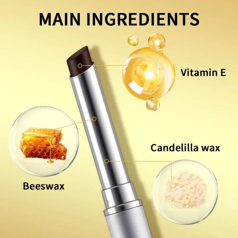 Moisturizing Hydrating Lip Balm Glossy Glass Lip Long Lasting Lip Care Natural Nude Shade for Lip Makeup — image 2