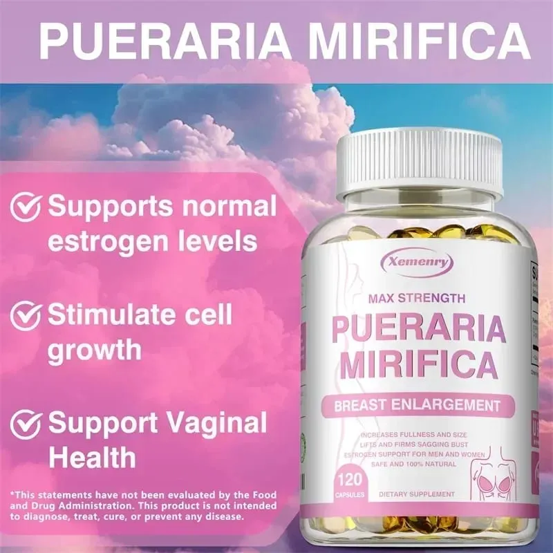 Pueraria Mirifica Supplement - To Support Breasts To Be Round Firm and Elastic Promote Balanced Estrogen Metabolism — image 5