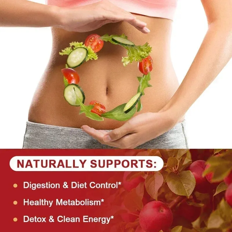 Apple Cider Vinegar 1600 mg with The Mother for Healthy Digestion Weight Loss and Energy — image 3