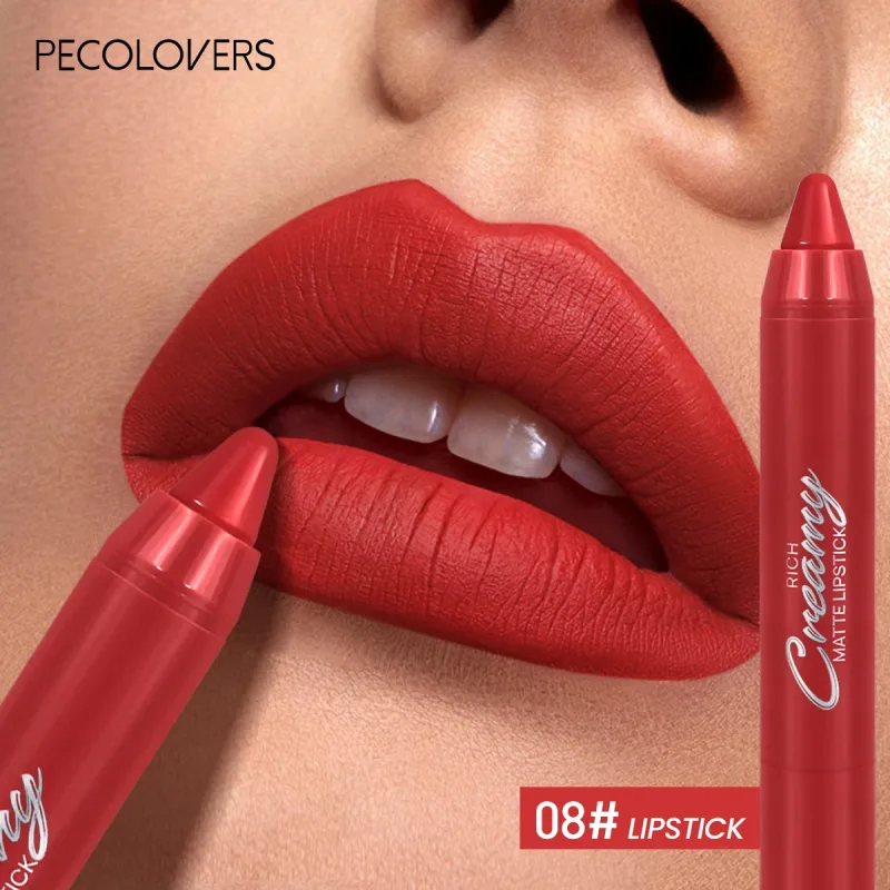 Multiple Colors Matte Lip Liner Use As Lip Liner and Lipstick Easy To Accurately Apply Waterproof Long-lasting Non-stick — image 16