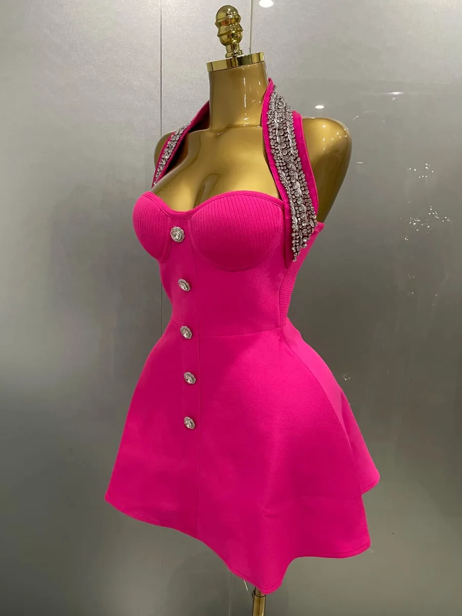 2025 여성 블랙 섹시한 오프 숄더 샤이닝 크리스탈 Bodycon 붕대 롱 드레스 장갑 우아함 축하 저녁 파티 드레스 — image 2