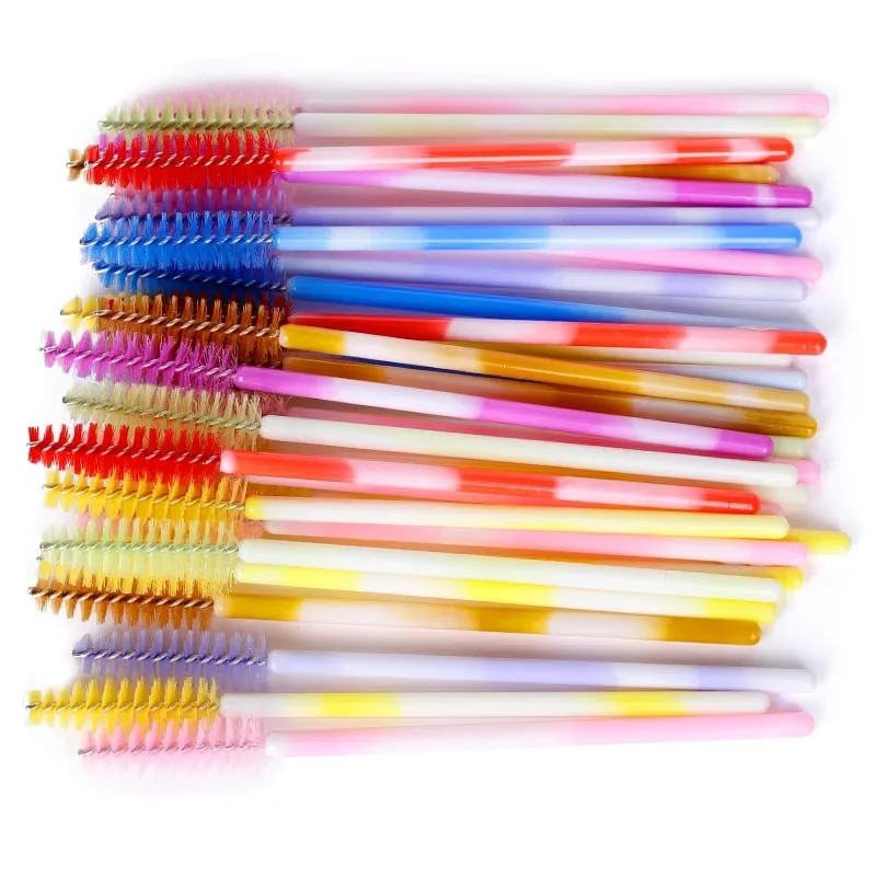 50/100Pcs Makeup Brush Eyelash Eyebrow Brushes Comb Disposable Mascara Wand Eyelashes Extension Supplies Cosmetics Make Up Tools — image 8