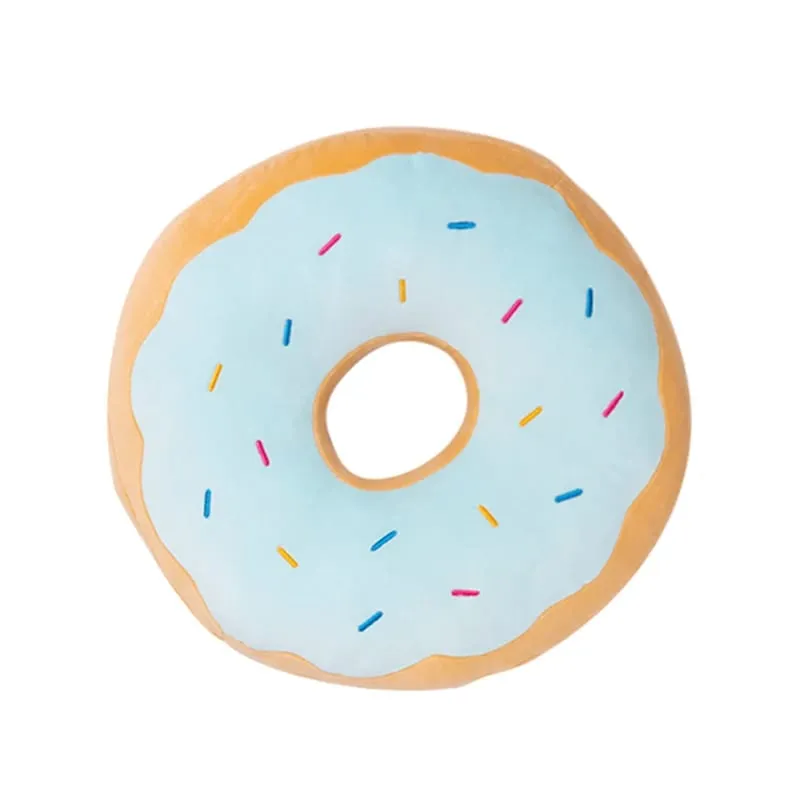 ZU 38cm Sweet Buns Donut Soft Toy Stuffed Cream Doughnut Plush Pillow Simulation Food Sofa Chair Cushion Kids Girl Gift — image 15