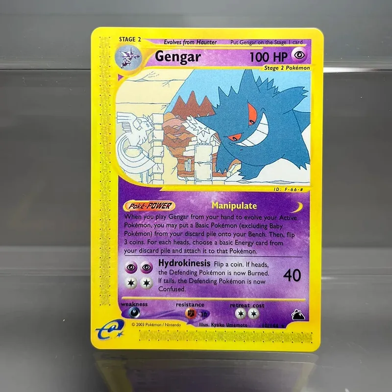 Kad PKM Charizard Steelix Celebi Kad Kerajang Tunggal Magneton Gengar Kad Koleksi Permainan Klasik Kad Proksi PTCG — image 8
