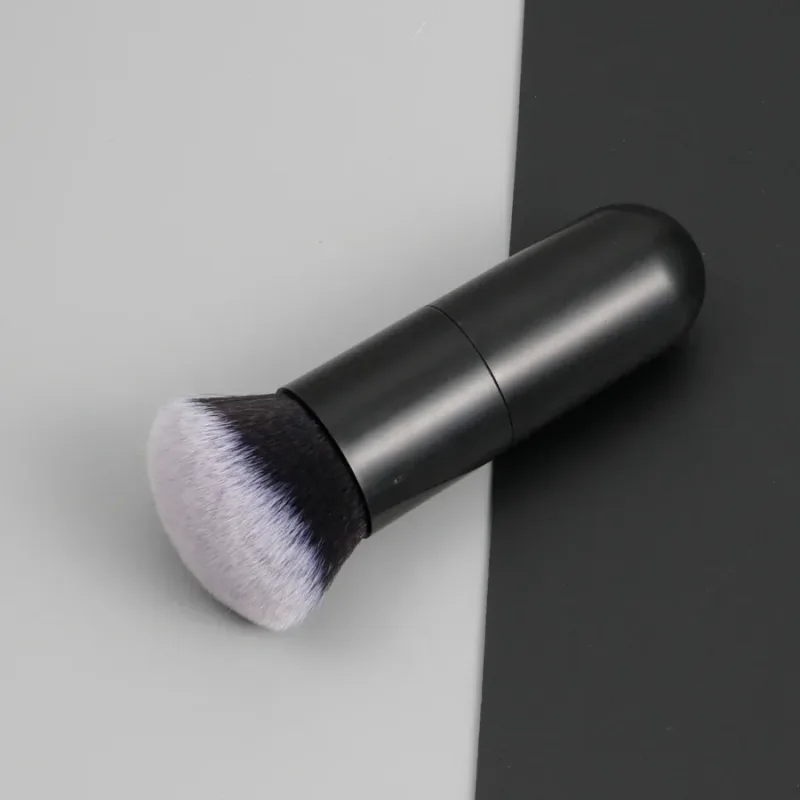 Large Round Handle Powser Brush Black Makeup Brushes Fluffy Soft Professional Powder Foundation Blush Brush Cosmetic Accessories — image 10
