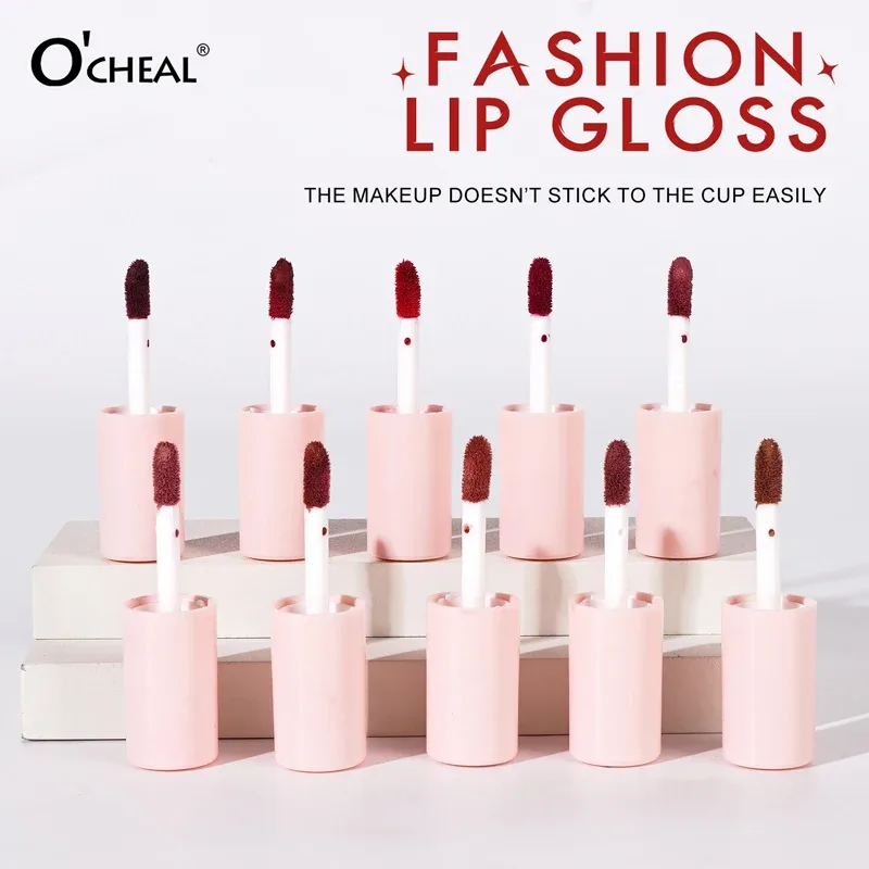 10 Colors/Set Dreamy Matte Lip Gloss Velvet Liquid Lipstick Non-stick Cup Long Lasting Lip Tint Women Lip Makeup Gift Set — image 5