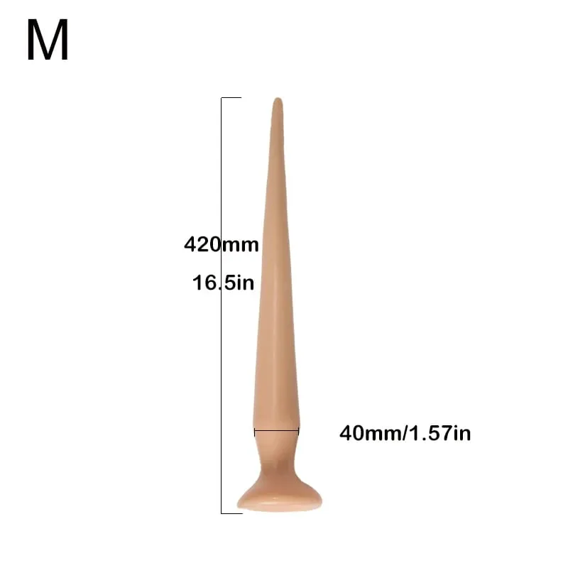 Long Butt plug Anal Plug Powerful Suction Cup Dildo Female Anal Sex Vagina Masturbators Adult Sexy Toys for Women Men Gay Adult — image 11