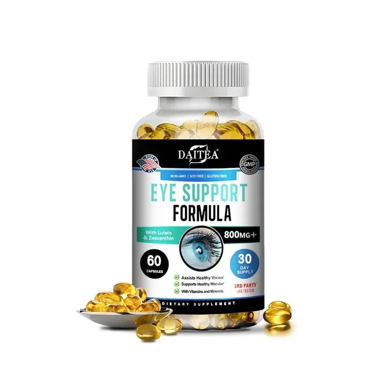 Eye Support Supplements - Vision Myopia Vitamins and Minerals for Eye Care Improve Eye Edema Relieve Fatigue Healthy Macula — image 8
