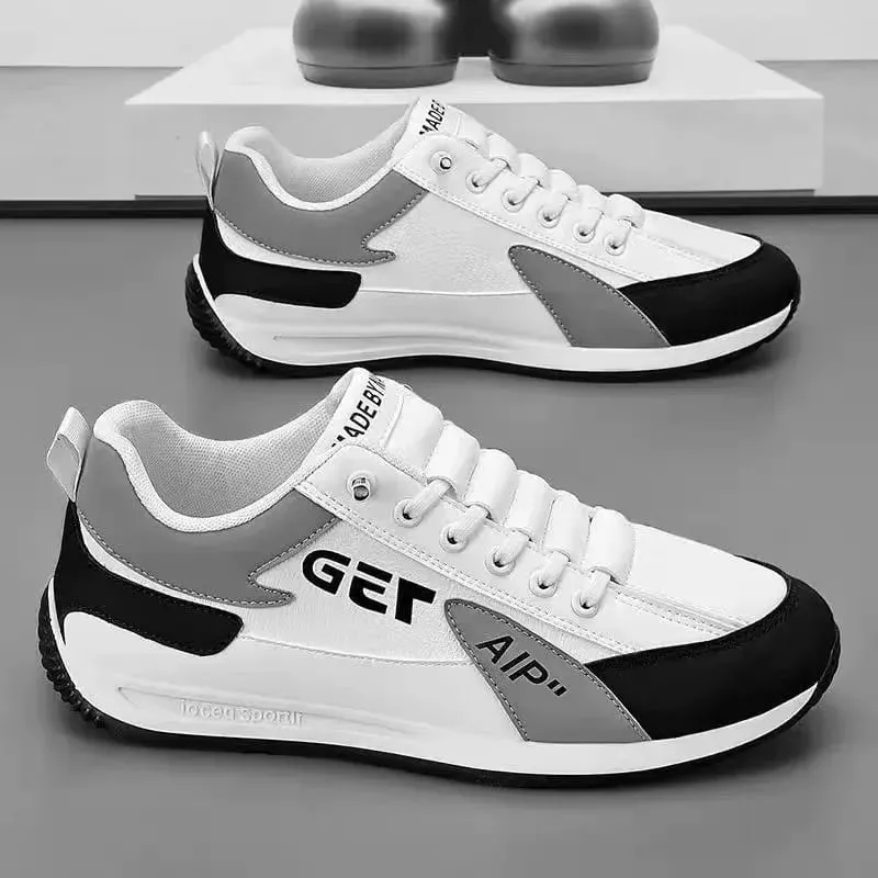 Men's Shoes Lightweight Sports Running Casual Fly Woven Mesh Soft Sole Sneakers Breathable Fashion Trendy Shoes for Teenagers