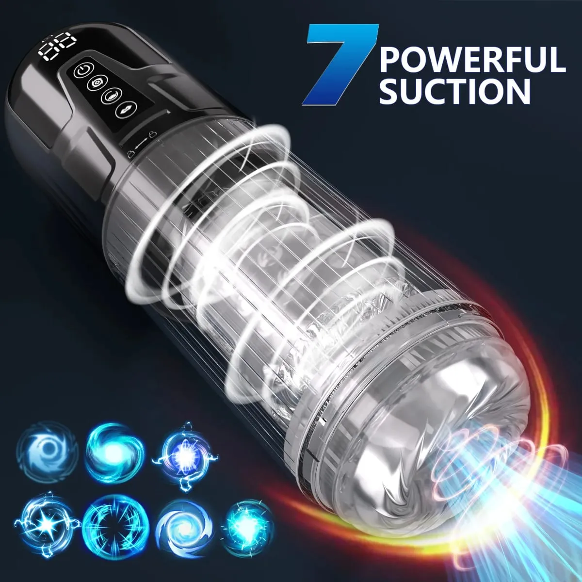 Automatic Male Masturbator Cup Pocket Pussy Stroker with 3 Pump 7 Thrusting Rotating Vibrating Sucking Sex Machines Sex toys Men — image 2