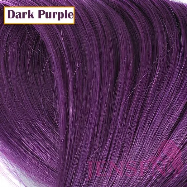8D Natural Hair Extensions Human Hair 10pcs 0.5g/s Micro Ring 18Inch Micro Link Hair Loop Extension For Women variety of color — image 8