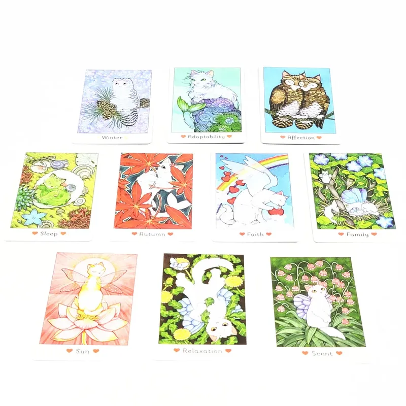 NEW the Fairy Cats Tarot cards English Version Tarot Board Games Divination Fate Home Family Entertainment Games — image 3