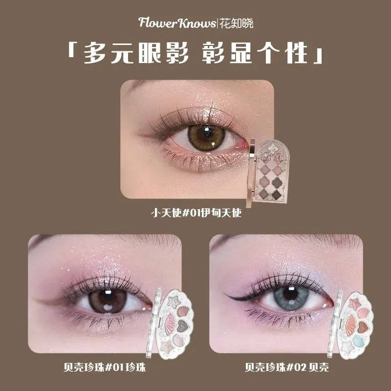 ดอกไม้รู้ชุดของขวัญแต่งหน้า All-in-One อายแชโดว์บลัชออน Lip Glaze ทุกสิ่งที่เธอต้องการ Kit De Maquillaje Full Professional — image 4