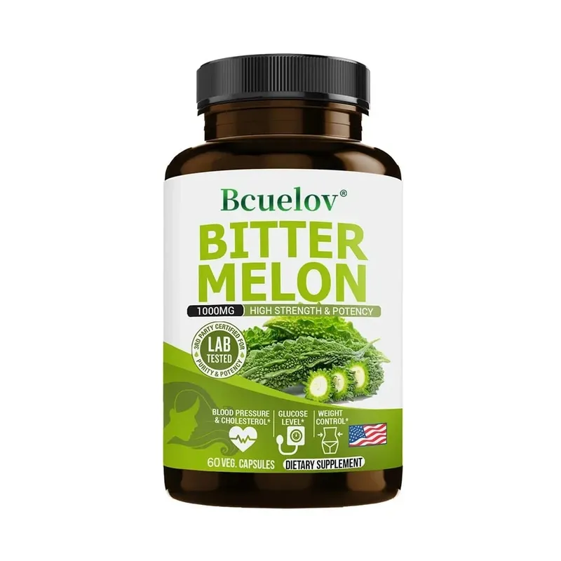 Bitter Melon Extract Supplements May Support Blood Pressure Blood Sugar Balance Immune System Health Weight Management