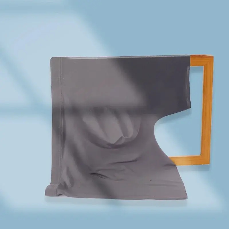 4 sztuk/partia mężczyźni letnie bokserki lodowy jedwab L-4XL bezszwowa bielizna solidne kalesony spodenki ultracienkie oddychające seksowne majtki — image 5