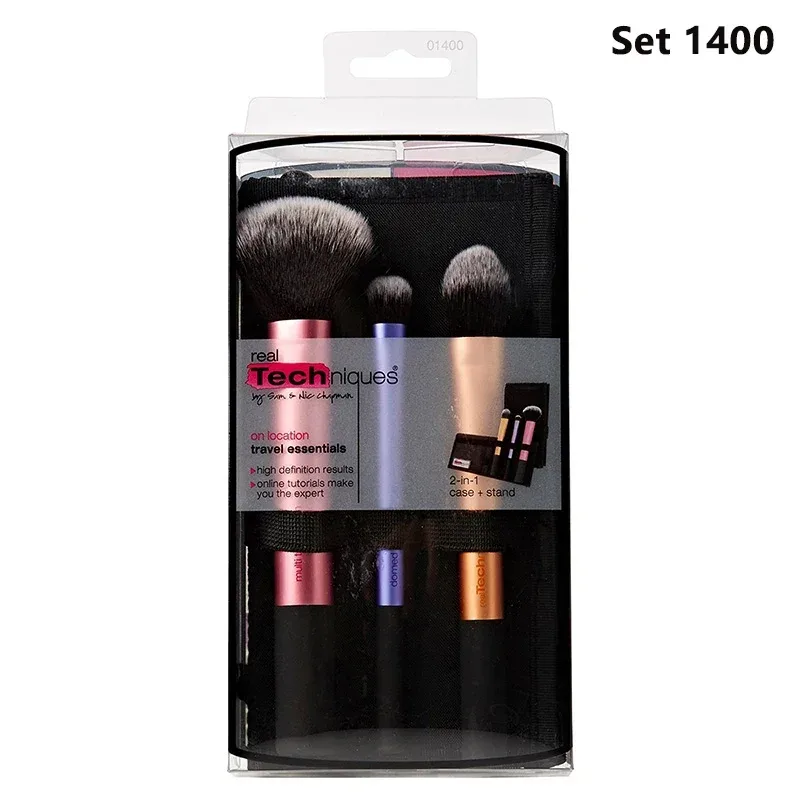 Real Techniques Professioanl Makeup Brushes Set Soft Fluffy for Cosmetics Foundation Powder Face Eyeshadow Blending Beauty Tools