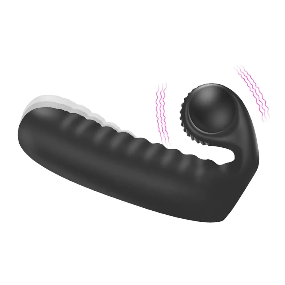 Finger Sleeve Vibrator G Spot Orgasm Massage Clit Stimulate Female Masturbator Vibrator Lesbian Sex Toys For Women Adult Product — image 4