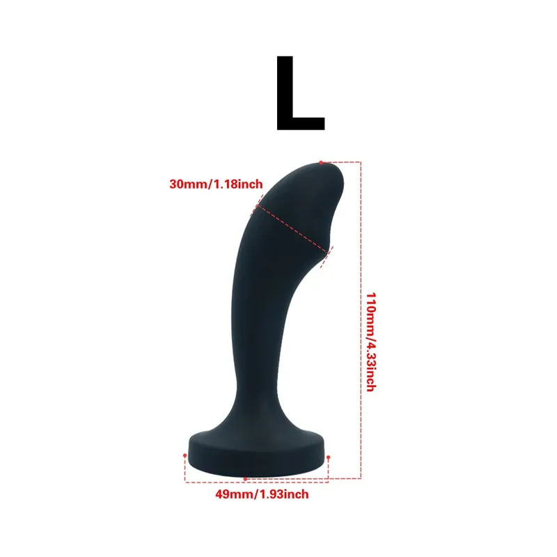 Silicone Anal Plug Gem Base Butt Plug Masturbation Stimulator Anal Massage Dilatancy Toys Dildos G-point Massage Adult sex toys