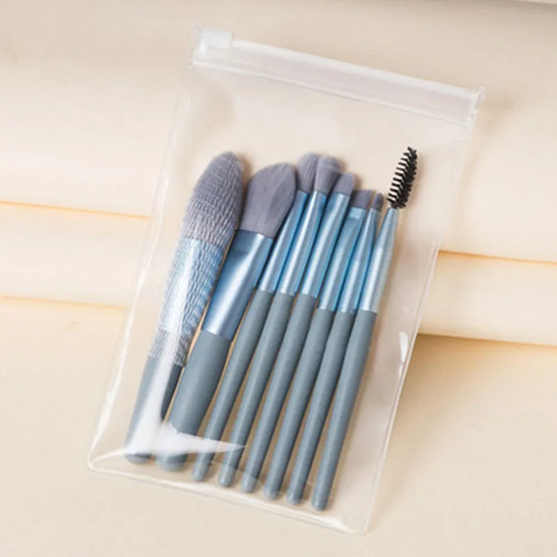 8PCS Macaron Makeup Brushes Set Eye Shadow Foundation Women Cosmetic Brush DIY Blush Powder Blending Beauty Soft Make Up Tools — image 6