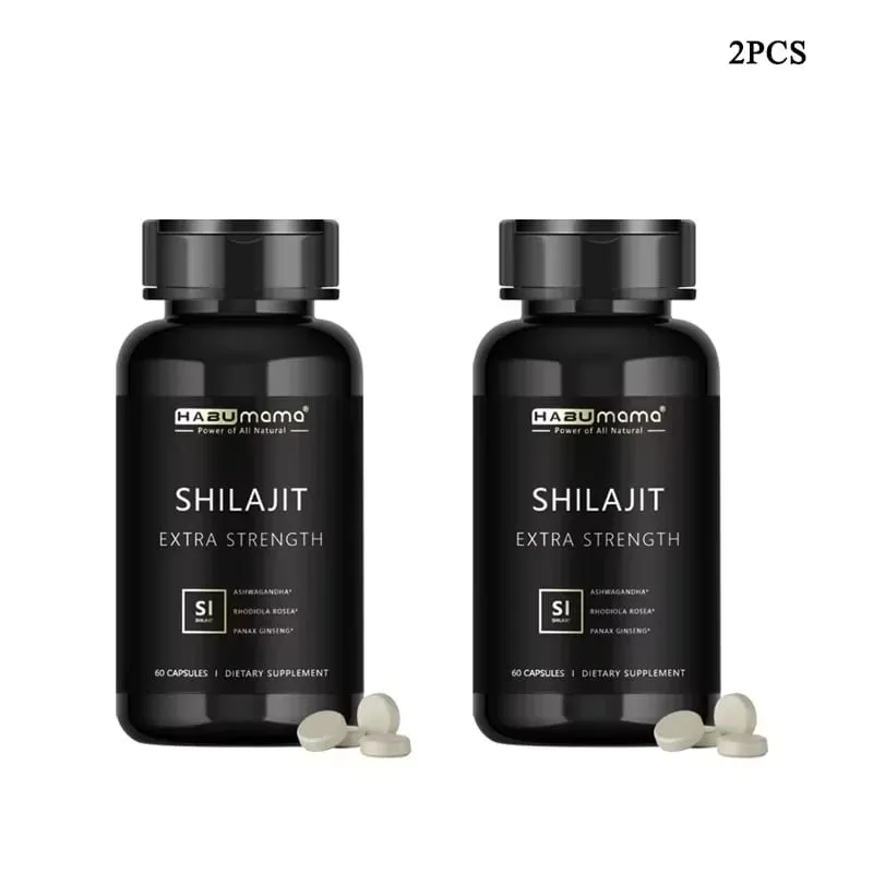 Shilajit Capsule 100% Pure Non-GMo Supports Reproductive Health Natural Energizer — image 8