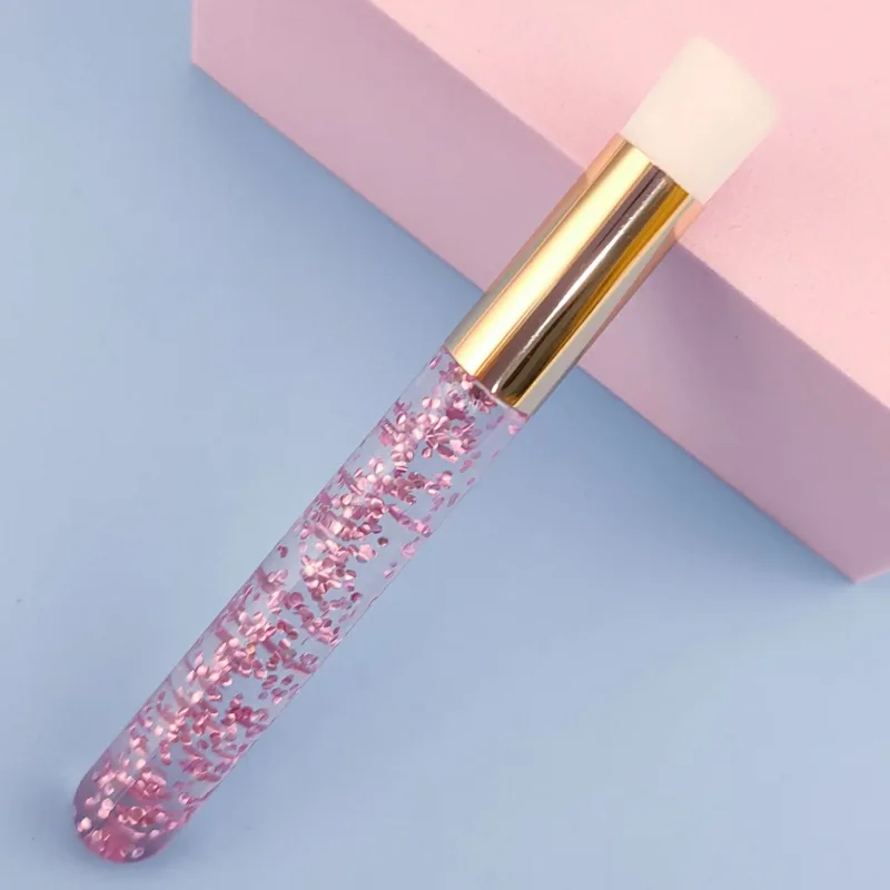 New Crystal Eyelash Cleaning Brushes Eyebrow Face Cleansing Nose Blackhead Deep Washing Lash Shampoo Brushes Beauty Make Up Tool — image 11