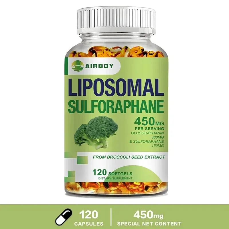 Liposomal Sulforaphane 450mg - Antioxidant Heart Supplement Immunity BoostingSupplement