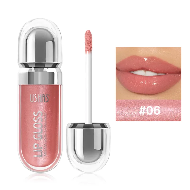 Shimmer Lip Gloss 12 Shades Glass High Shine Non-Sticky Moisturizing Long Lasting Plumping Lip Makeup — image 14