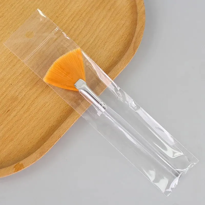 10/50Pcs DIY Face Mask Brush Set Soft Applicator Brushes Makeup Tools Includes Soft Fan Facial Brushes Acid Applicator Brush — image 12