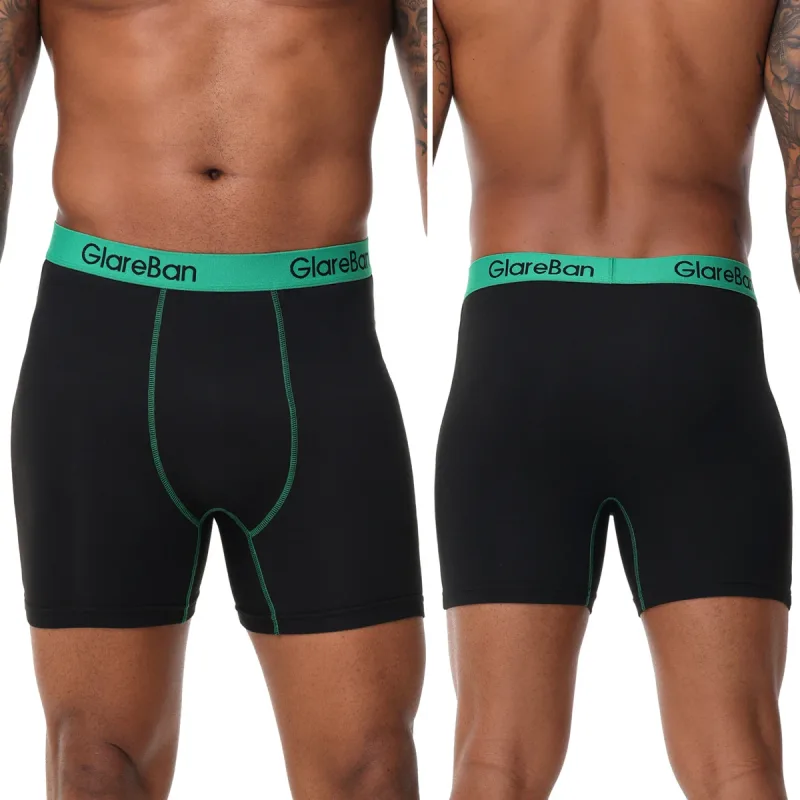 4pcs Set Mid-Long Boxer Shorts Men's Underwear Male Underpants for Men Homme Boxershorts Slips Soft Panties Brand Sexy — image 6