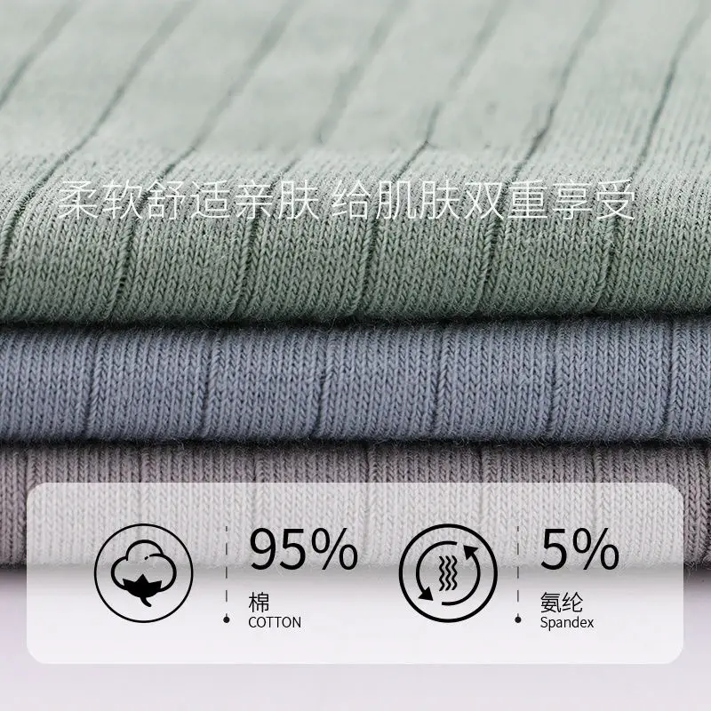 7Pcs/Lot Men's Cotton Underwear Boxer Shorts Pure Cotton Breathable Mid-waist High Elasticity Men's Sexy Soft Men's Shorts L-4XL