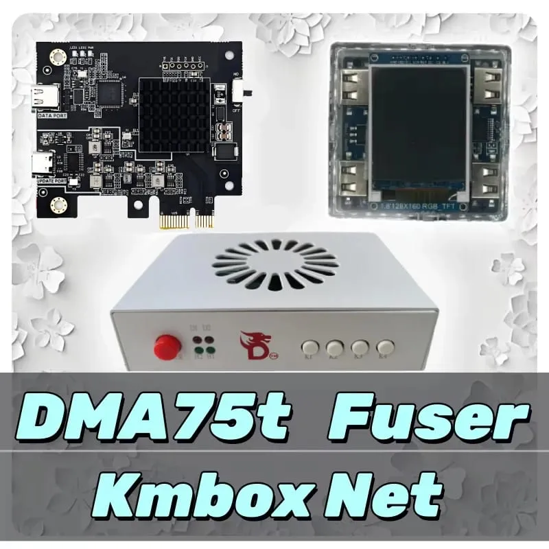 DMA Bundle | 75t DMA Card | 6th Gen HDMI Fuser | Kmbox Net | DMA Hardware Kit — image 1