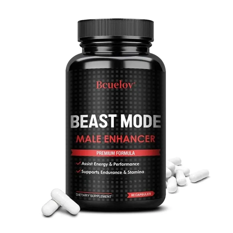 L-Arginine Capsules - Enhance Muscle Building Endurance Energy Boost Improve Men's Muscle Health Dietary Supplement NON-GMO — image 8