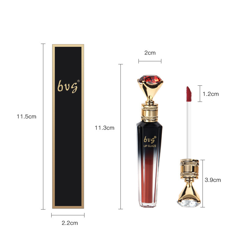Lip Gloss Durable Moisturizing Waterproof Non-fading Non-stick Cup Color Durable Velvet Matte Lip Gloss Cosmetics For Women — image 7