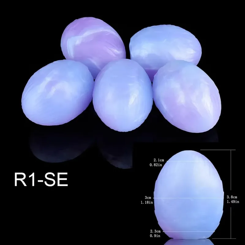 Mainan Telur Fantasi Dengan Telur Palam Dubur Silikon Platinum Rantai Panjang Bola Faraj Mainan Seks Untuk Wanita Dewasa Lelaki Pasangan Menggoda — image 9