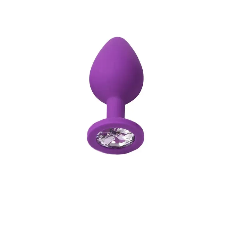 S/M/L New Anal Toy Plug Butt Women/Men Soft Silicone Round Shaped Erotic Bullet Anal Plug Bullet Gay Sex Toys for Adults Toys — image 4