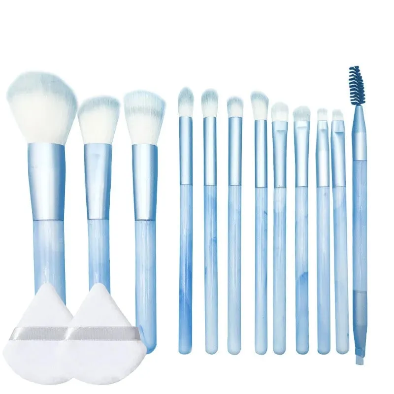 10/14Pcs Makeup Brushes Set EyeShadow Foundation Women Cosmetic Loose Powder Blush Super Soft Blending Make Up Brush Beauty Tool — image 21