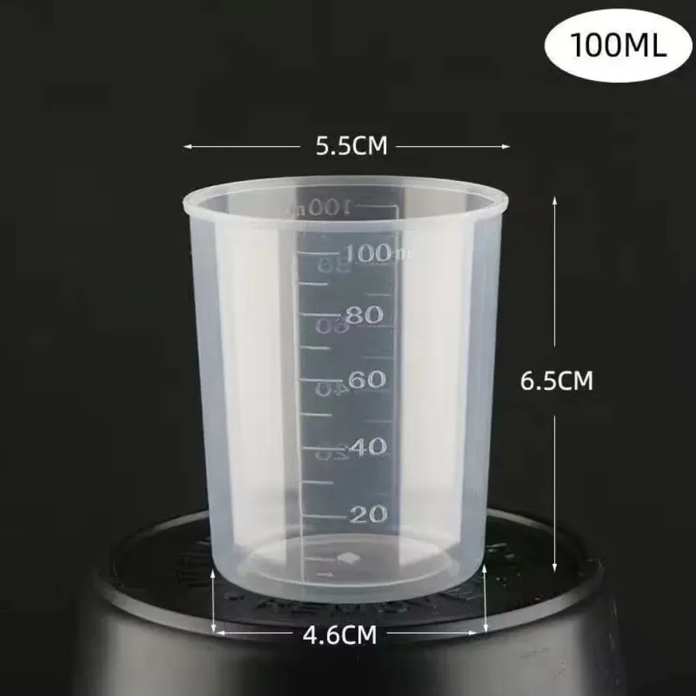 Mini 100/160ml Rice Measuring Cup Plastic with Scale Measuring Jugs Clear Digital Kitchen Scale Measurement Tools