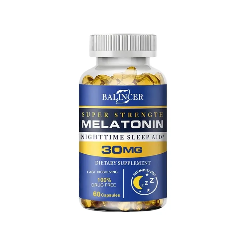 Balincer - Melatonin Sleep Dietary Supplement Supports Relaxation Stress and Healthy Sleep Non-GMO Dietary Supplement — image 10