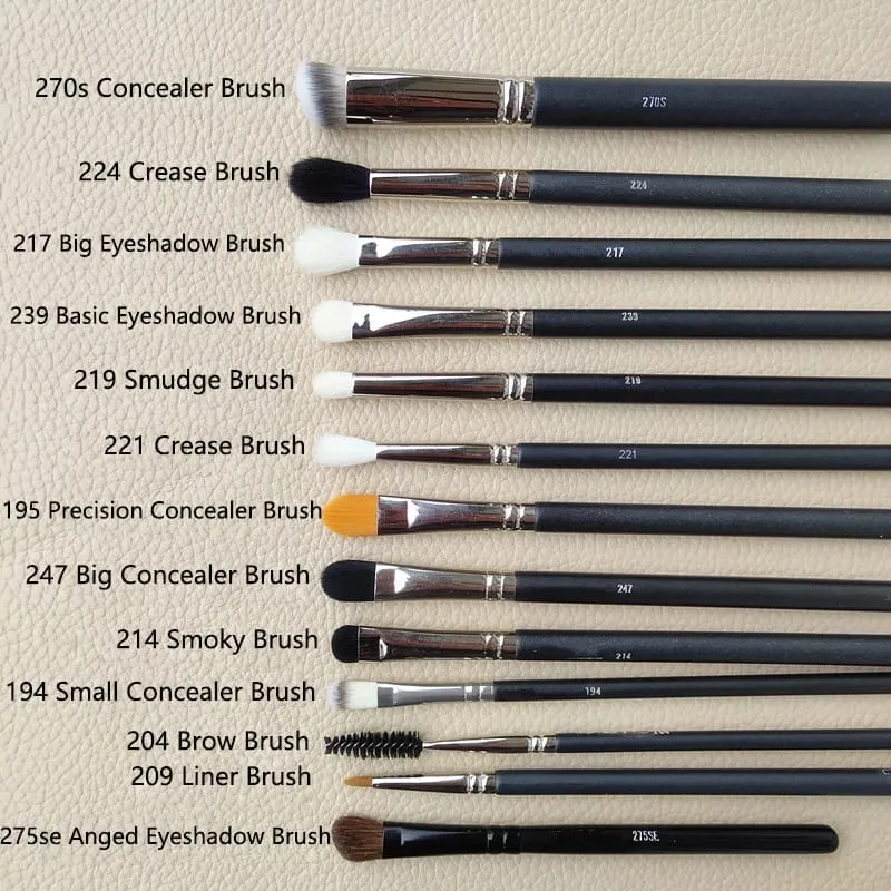 1pc M series Makeup Brushes Powder Contour Eyeshadow Make Up Brush Animal Hair Wood Handle High Quality Cosmetic Tool Artist — image 4