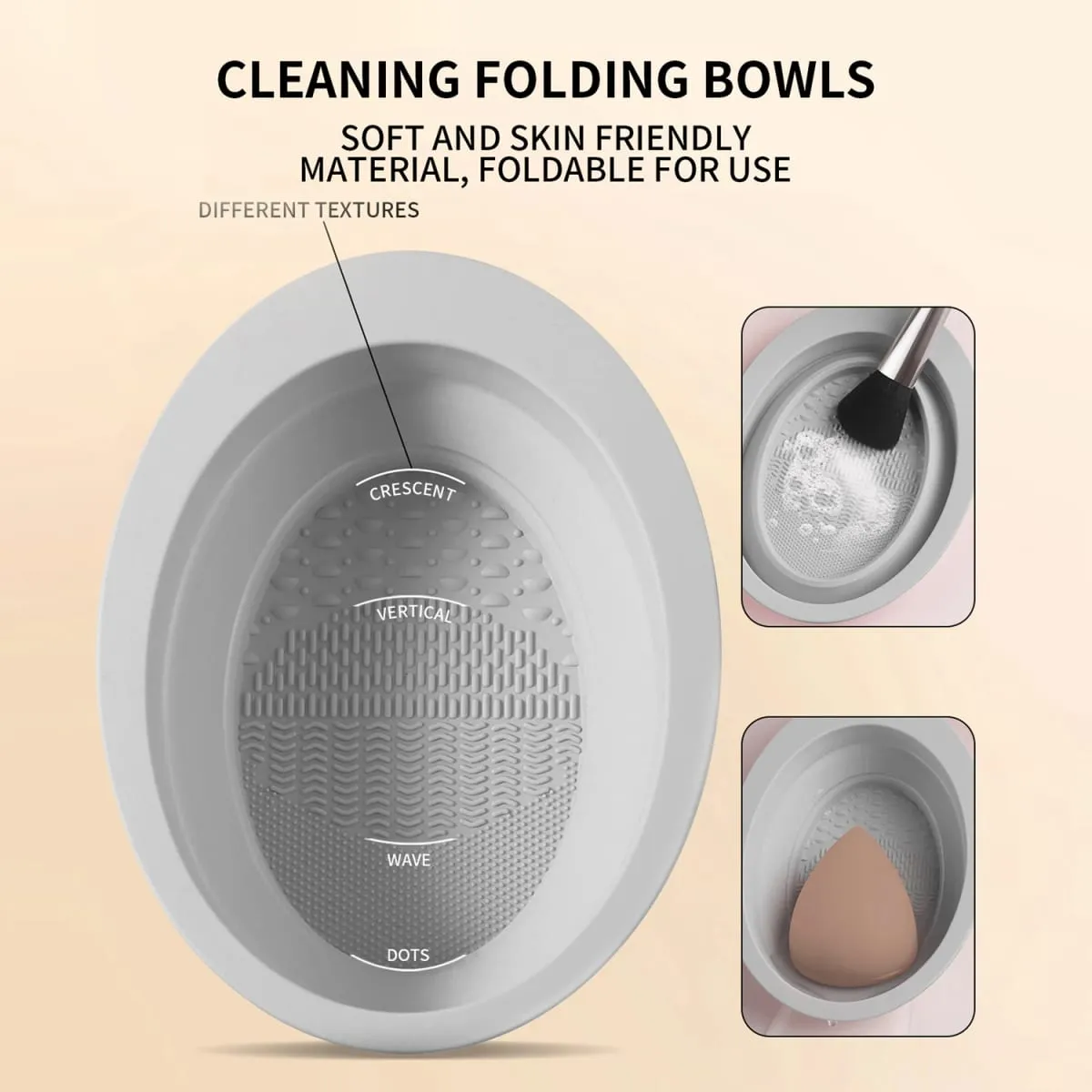 33 Chiếc Bộ Dụng Cụ Trang Điểm 20 Cọ Trang Điểm Với Bông Đánh Phấn Bát Vệ Sinh Mi Full Face Bộ Trang Điểm Mắt — image 3