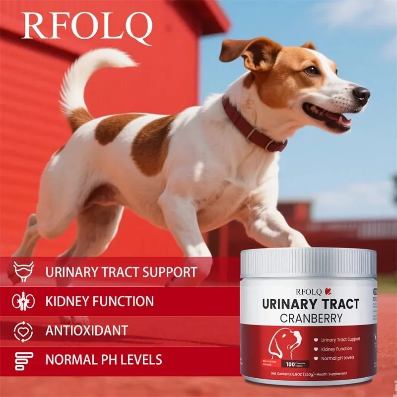 Cranberry for Dogs - Urinary Tract Health Bladder Support Dog UTI Bladder Stones Incontinence Support — image 4