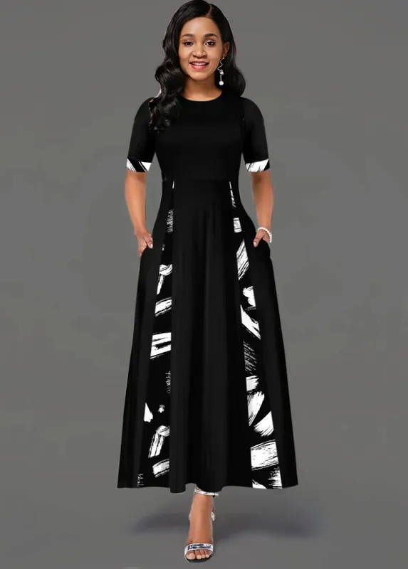 Women New Loose Boho Vintage Ruffles Befree Spring Elegant Party 5XL Dress Large Big Summer Party Maxi Dresses — image 13