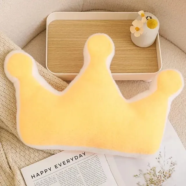 Rainbow Wish Star Moon Plush Pillow Colorful Crown Cloud Soft Toy Pillow Cushion Sofa Home Decoration Throw Pillows