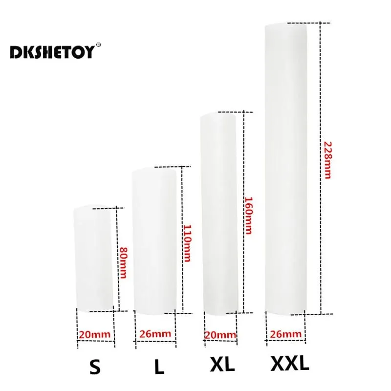 Various Size Male Penis Pump Silicone Sleeve For Penis Enlargement Extender Stretcher Sex Toy Glans Cap Vacuum Enlarger Erection — image 5