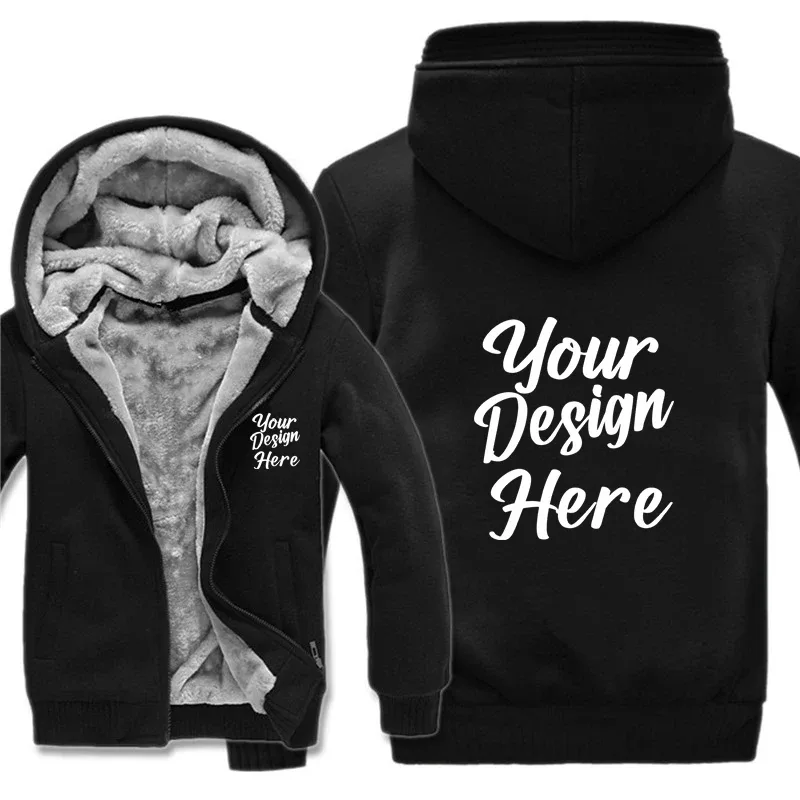 Hoodies Rekaan Tersuai Lelaki Membuat Logo Rekaan Sendiri Teks Foto Sweatshirt Mans Coat Jacket Hoody