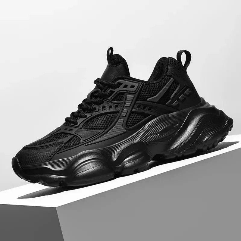 High Quality Sport Walking Sneakers For Men Large Size 48 Athletic Men's Sneakers Black Platform Casual Basletball Running Shoes — image 4