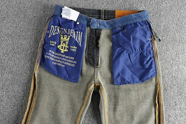 Autumn New Men's Jeans Casual Straight Stretch Fashion Classic Work Slim Denim Trousers Male Brand Clothing — image 5
