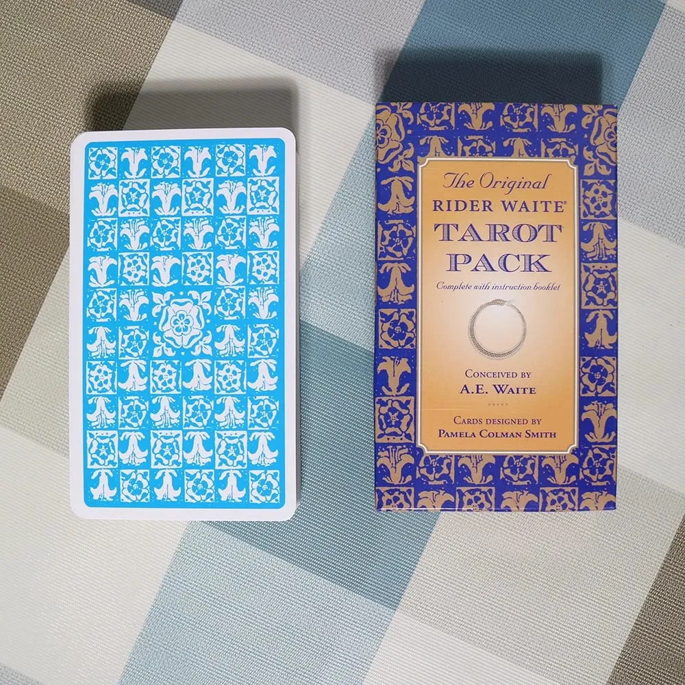 10.3*6cm Original Rider Waite Tarot Deck 78 Pcs Cards for Bbeginners Classic Edition — image 3