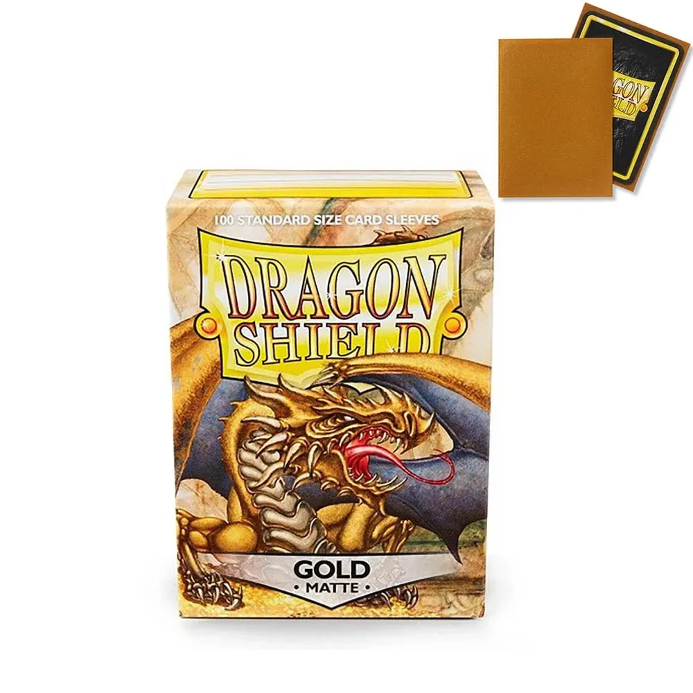 100 pièces/boîte 66x91mm taille Standard Demark Dragon Shield mat manchons de carte pour MTG/PKM/YGO/TCG cartes de jeu de société Slevees