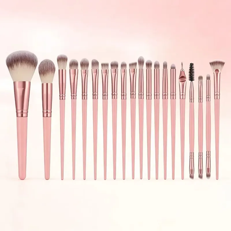8pcs Makeup Brush Kit Soft Synthetic Hair Make Up Brushes Foundation Blush Eyeshadow Cosmetic Makeup Tools — image 20